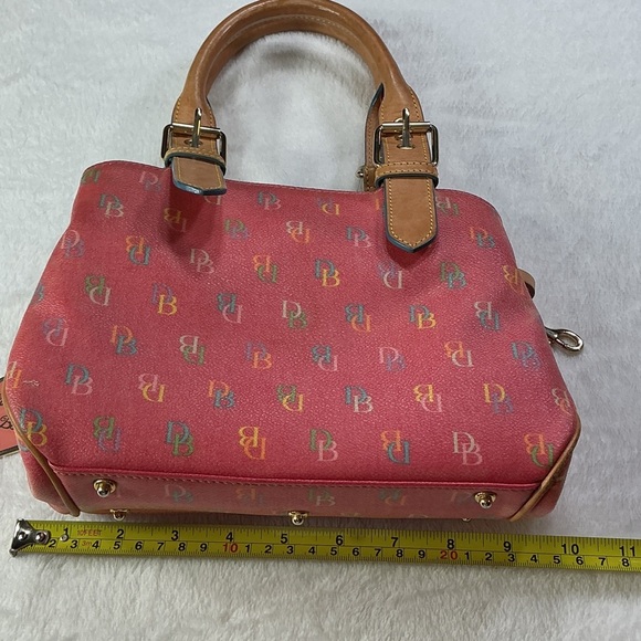 Dooney & Bourke Multicolor Signature Satchel - Picture 9 of 10